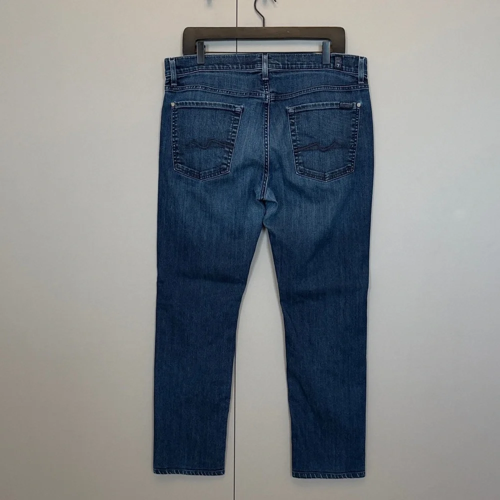 7 For All Mankind Men's Slimmy Jeans - Picture 3 of 3